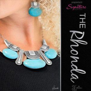 Zi Collection Signature Series The Rhonda Necklace and Earrings by Paparazzi